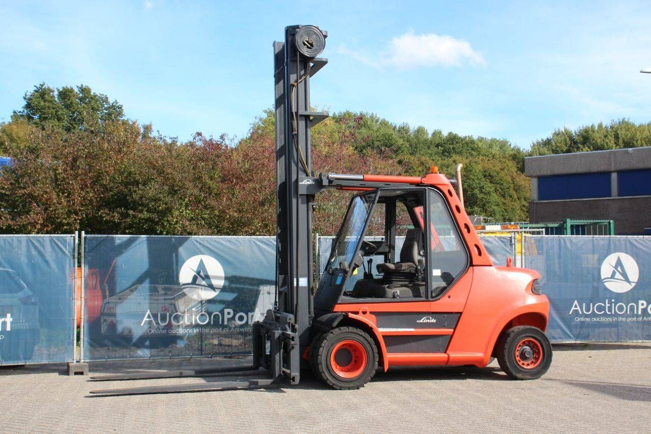 Forklift Linde H80 Diesel 8000kg 6.85m
