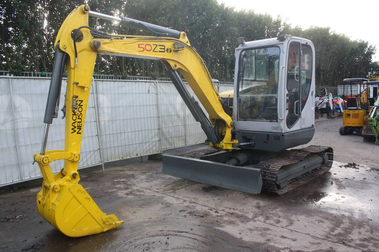 Wacker Neuson 50Z3 Diesel Crawler Excavator 2016