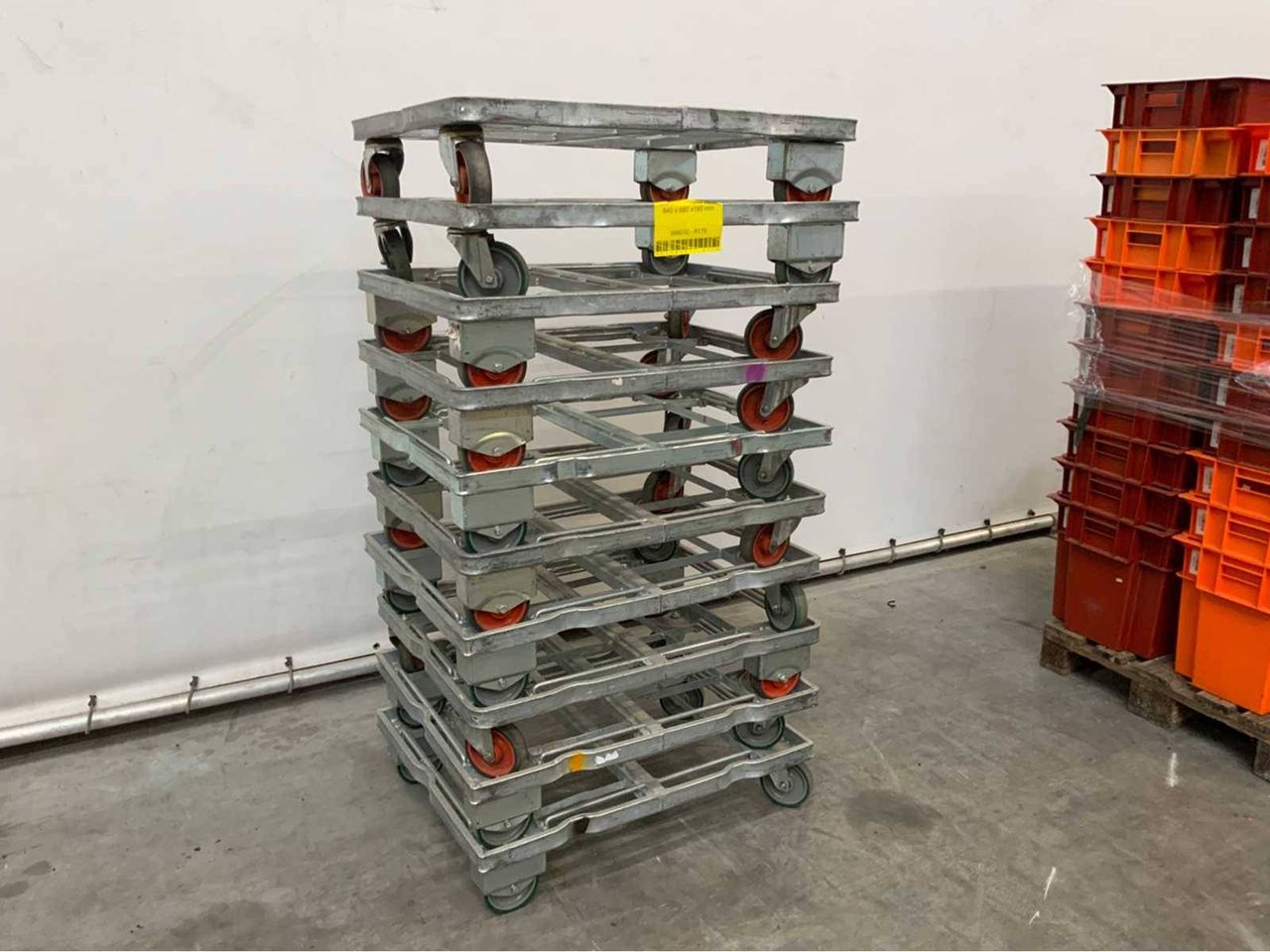 Steel Transport Trolley 840x680mm 10pcs