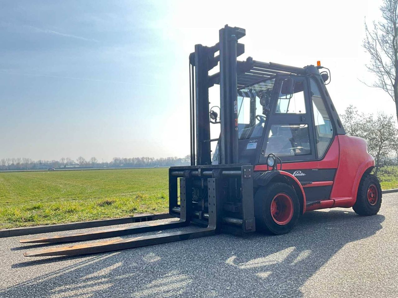 Forklift Linde H80-900 Diesel 8000kg 2002