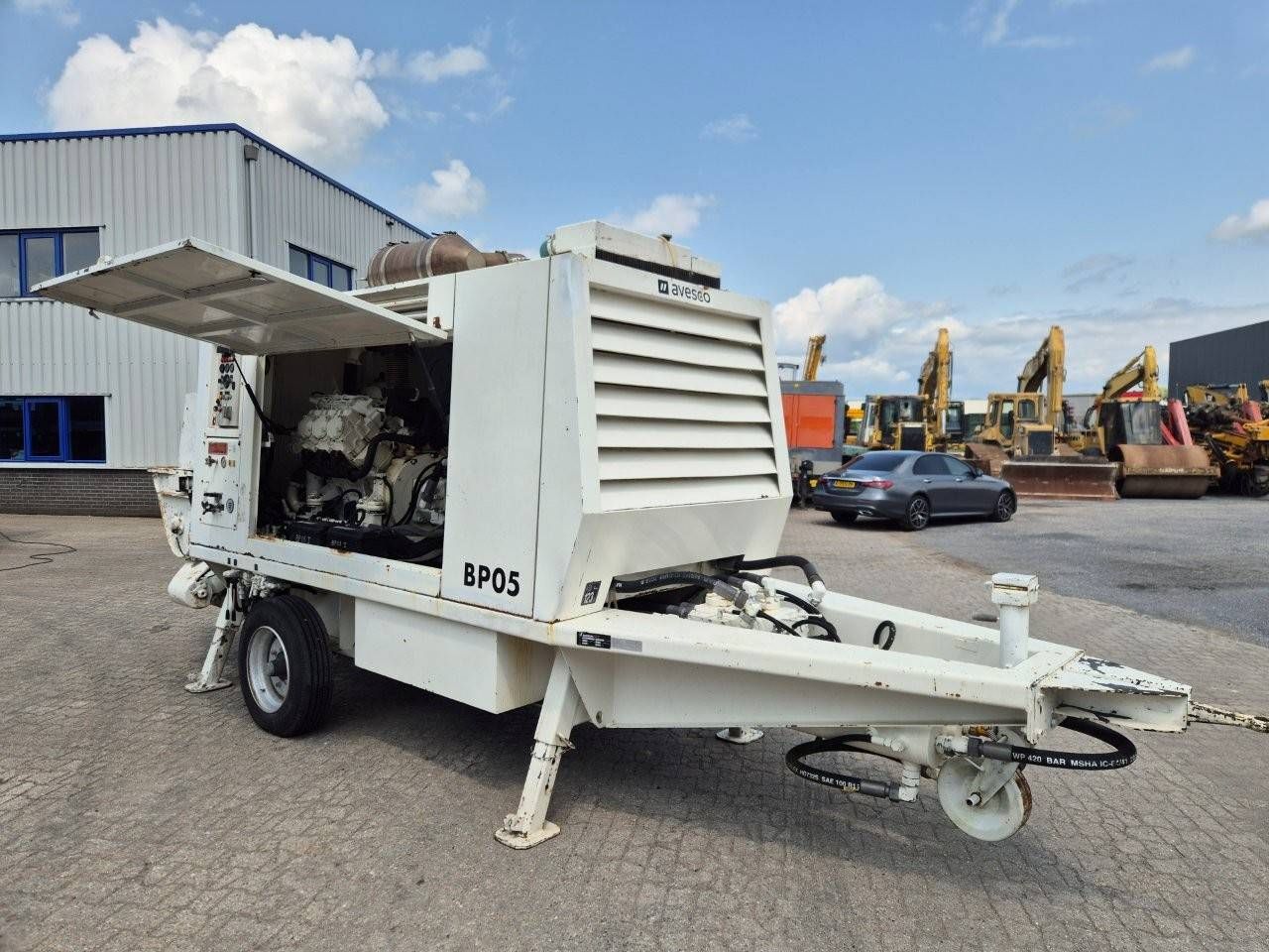 Concrete pump Schwing BP4000HDR Diesel 231kW 2007