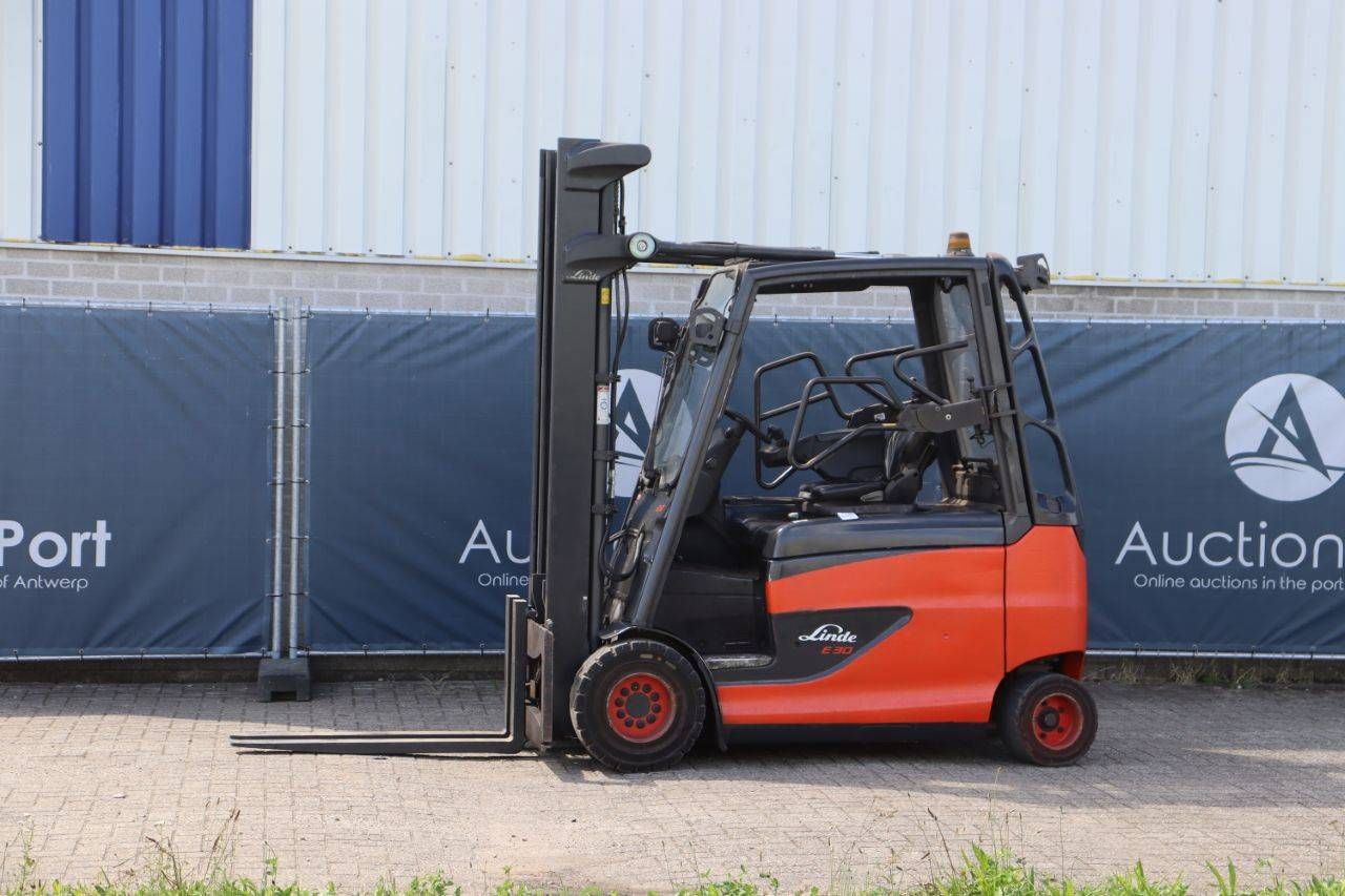 Forklift Linde E30HL-01/600 Electric 3000kg 4.0m 2017