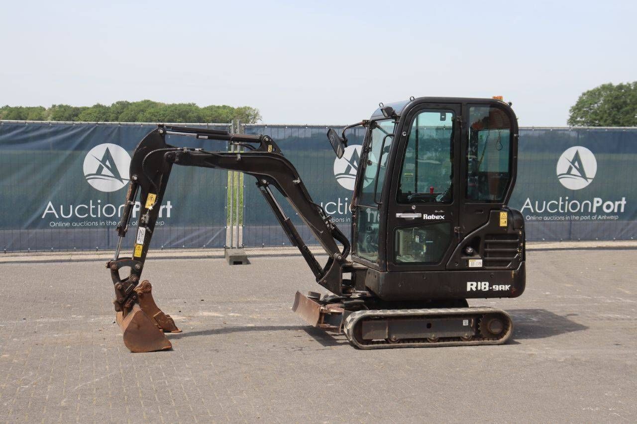 Escavatore cingolato Hyundai Robex R18-9AK Diesel