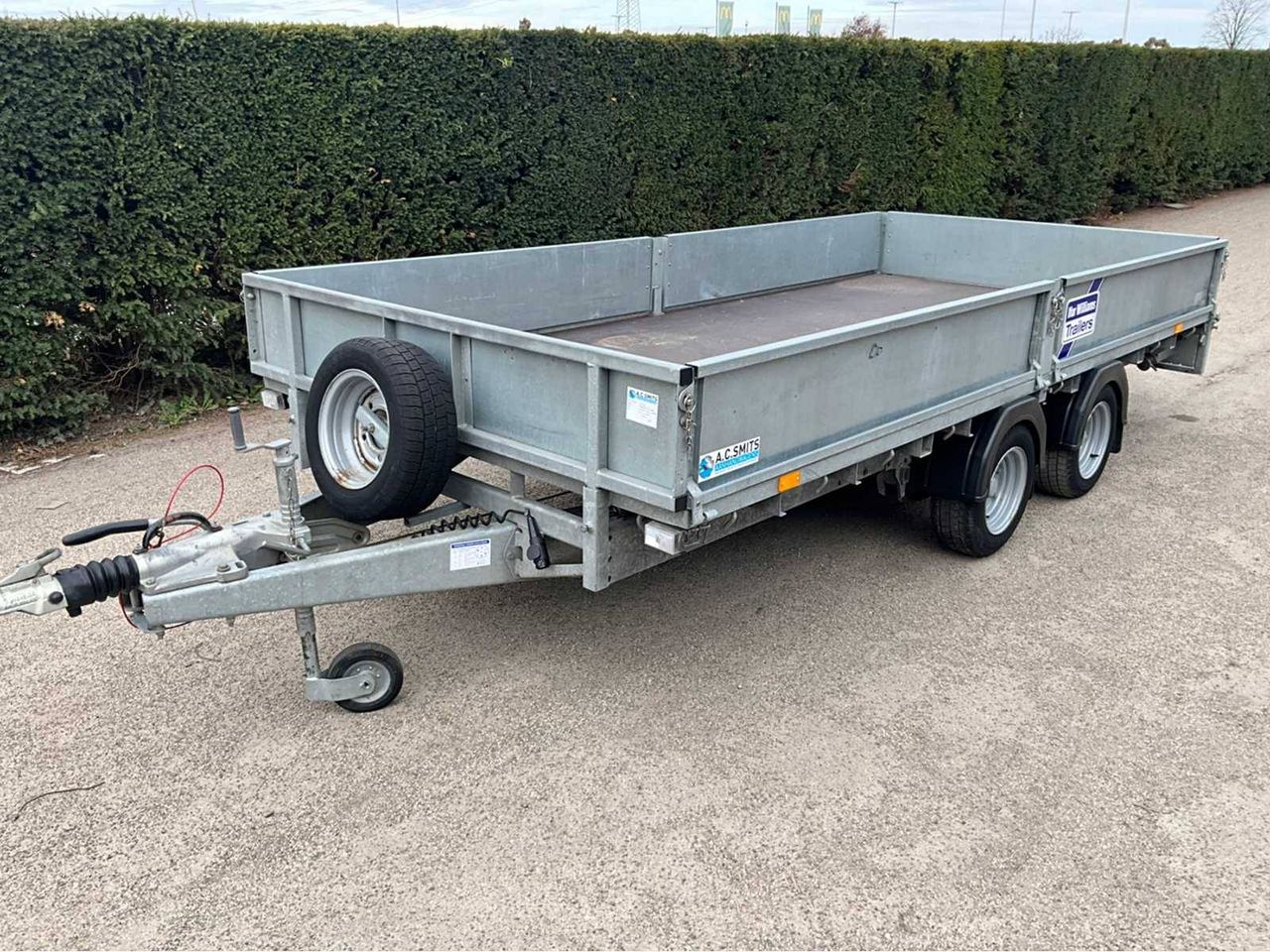 Platform wagon Ifor Williams 2011