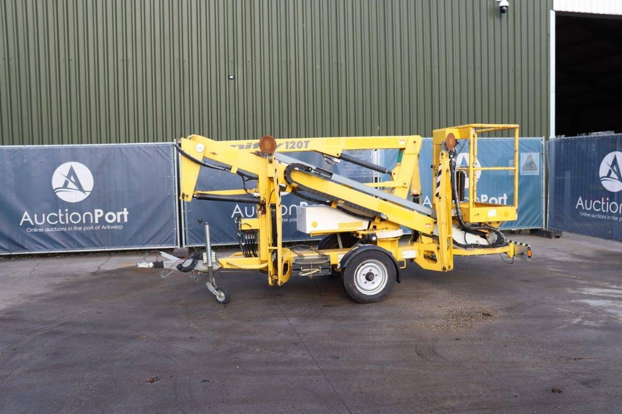 Trailer mounted aerial work platform Niftylift 120 TE 200kg 12.2m 2013