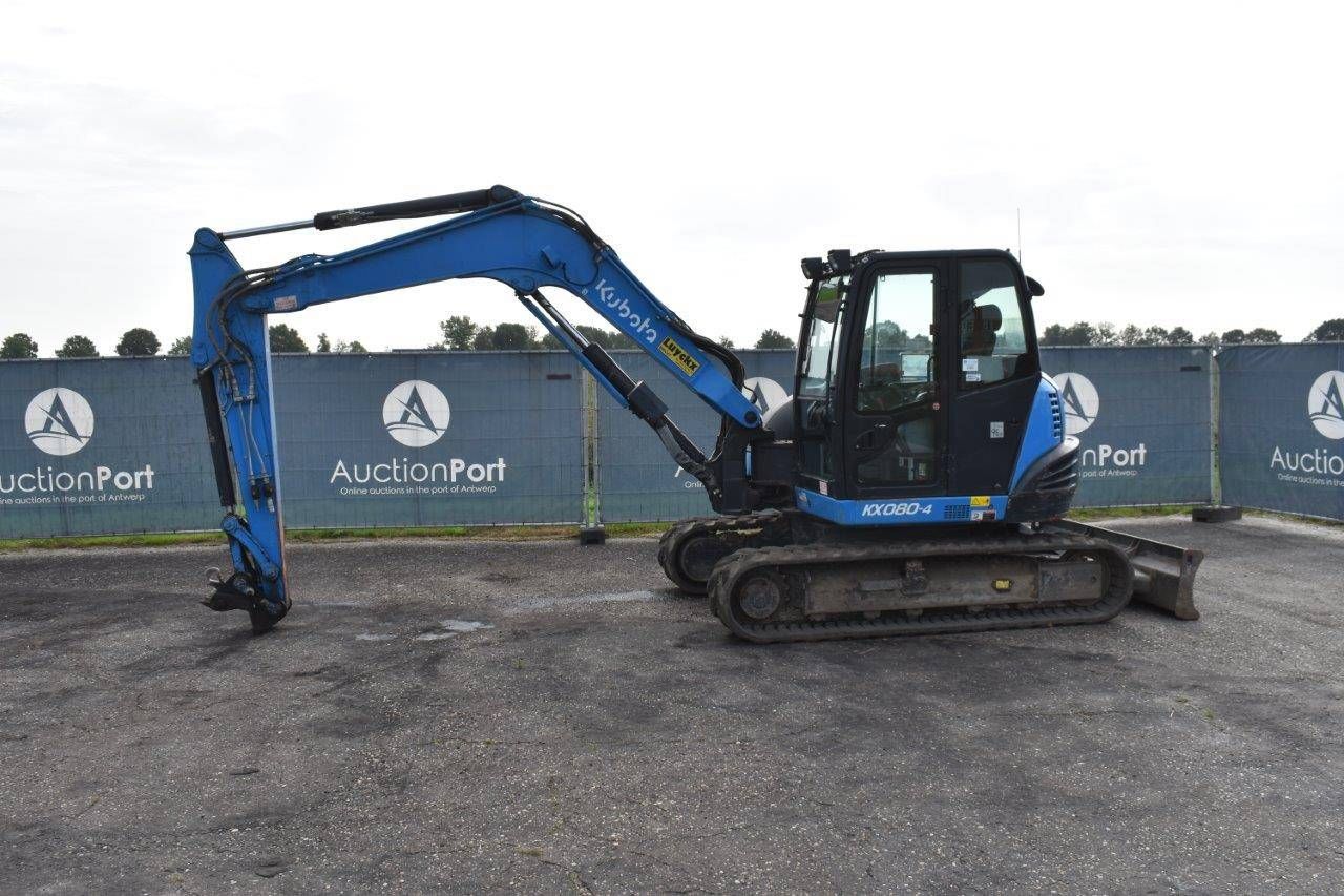 Crawler excavator Kubota KX080-4 Diesel