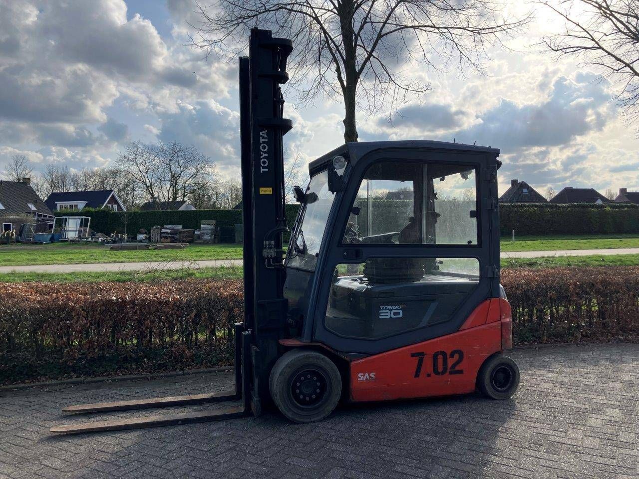 Forklift Toyota 8FBMT30 Electric 3000kg 4.7m 2016