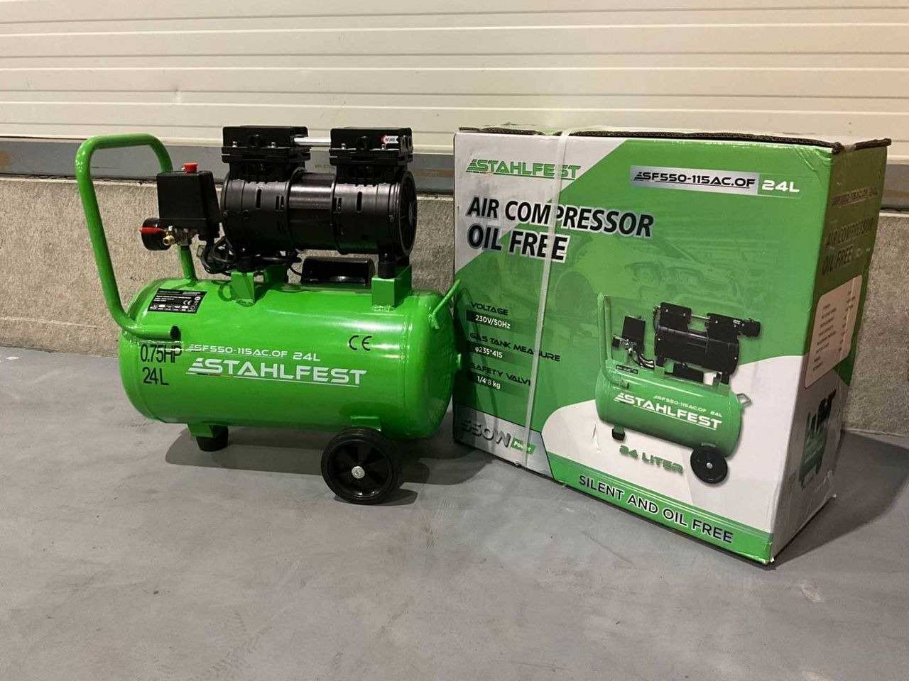 Compressor Stahlfest SF550-115 24L Electric