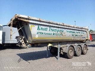 Open Semitrailer Schmitz Cargobull Auflieger Kipper Stahlrundmulde 2015