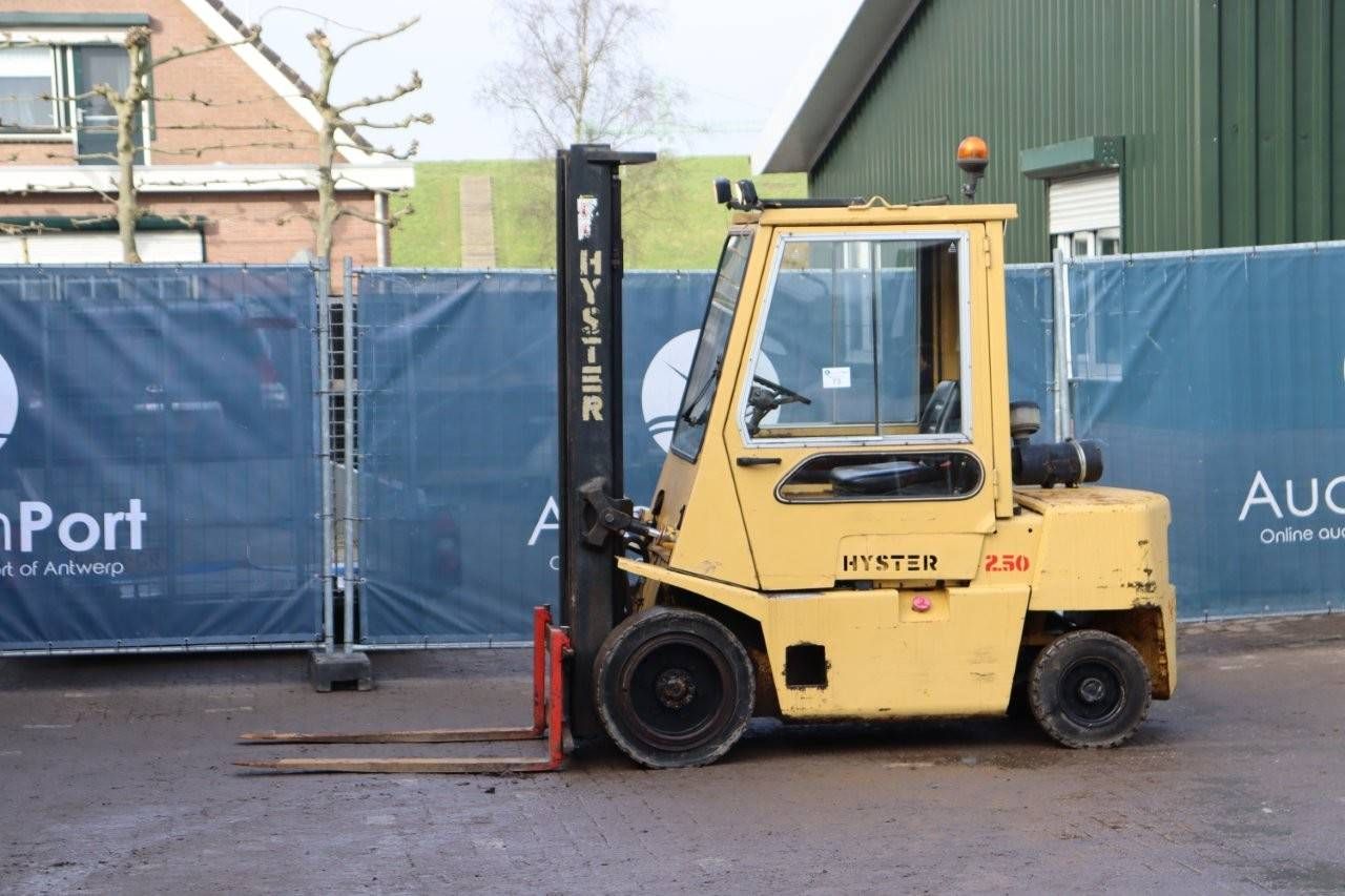 Forklift Hyster H2.50XL Diesel 2500kg 3.8m 1989