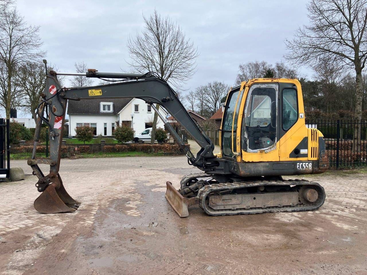 Crawler excavator Volvo EC55B Diesel