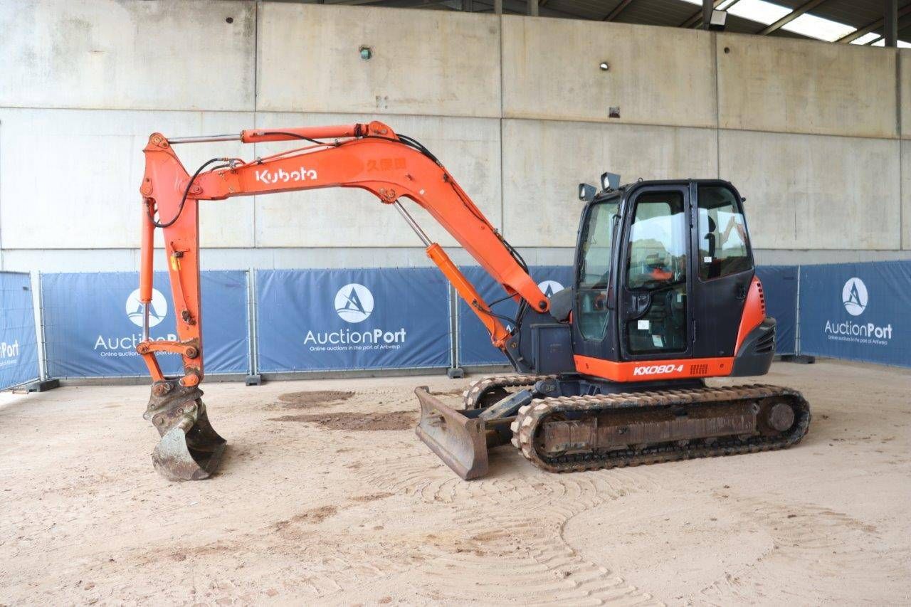 Crawler excavator Kubota KX080-4 Diesel