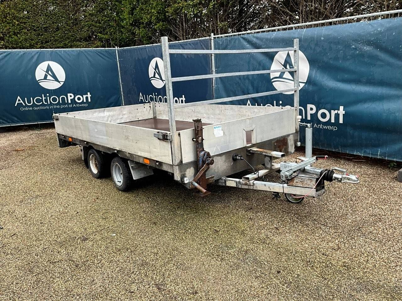 Flatbed Trailer Oosterwijk JO2000 1998