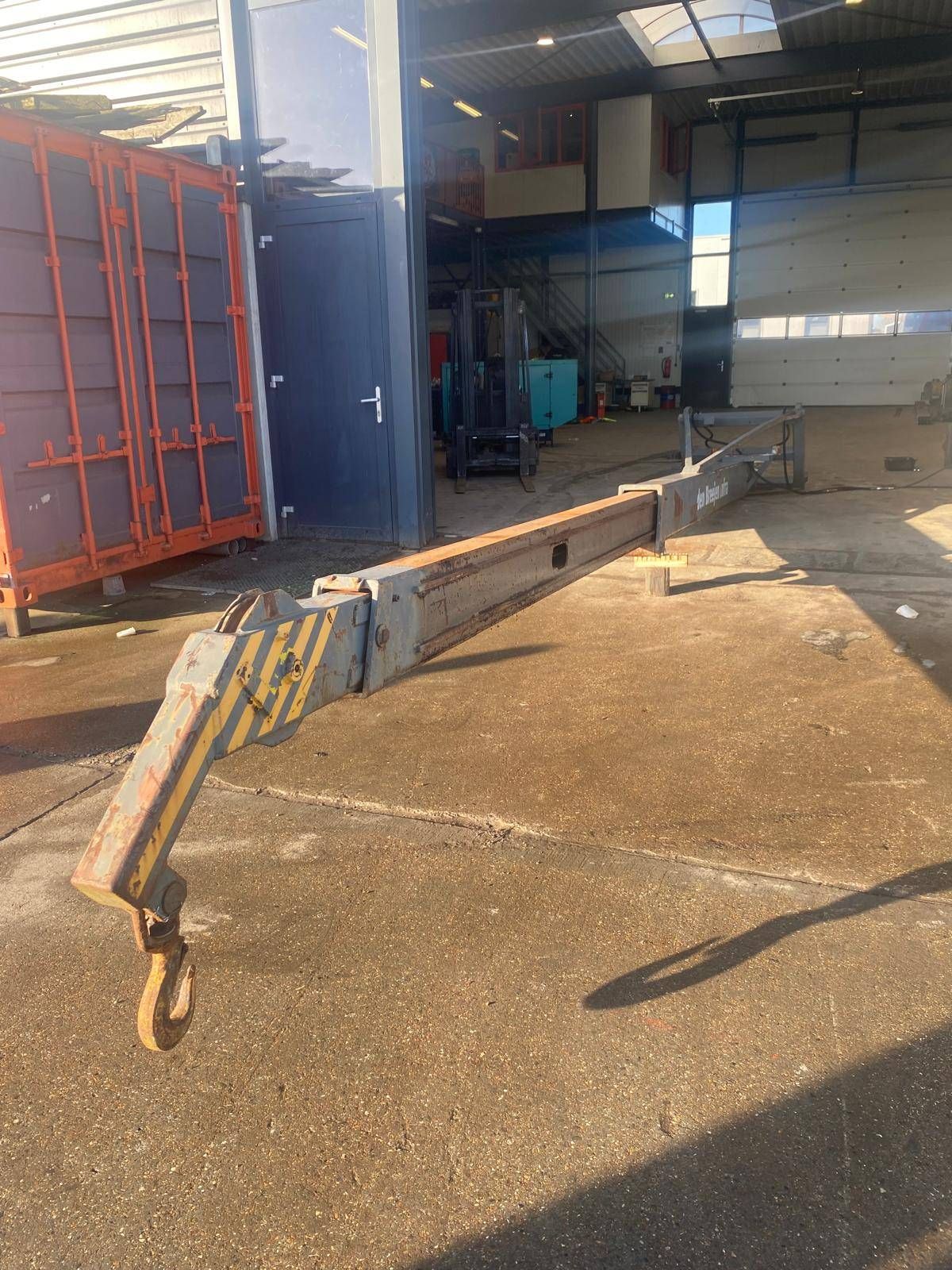Extendable JIB for Volvo Quick Coupler