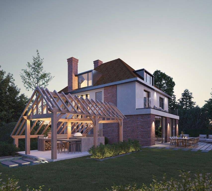 Houten bijgebouw Sabine - Douglas