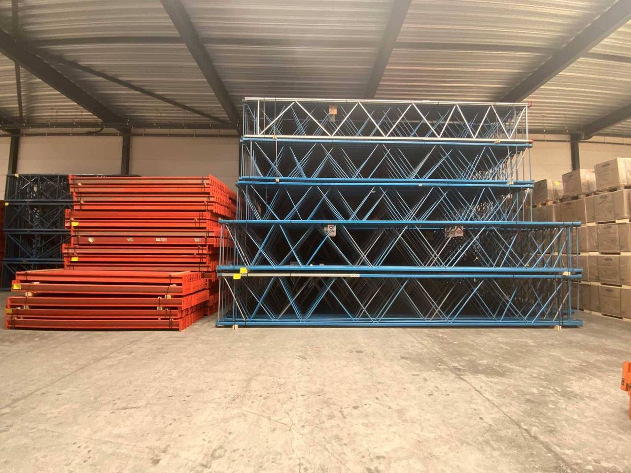Palletstelling EAB 3600x1100x8000mm 54x10