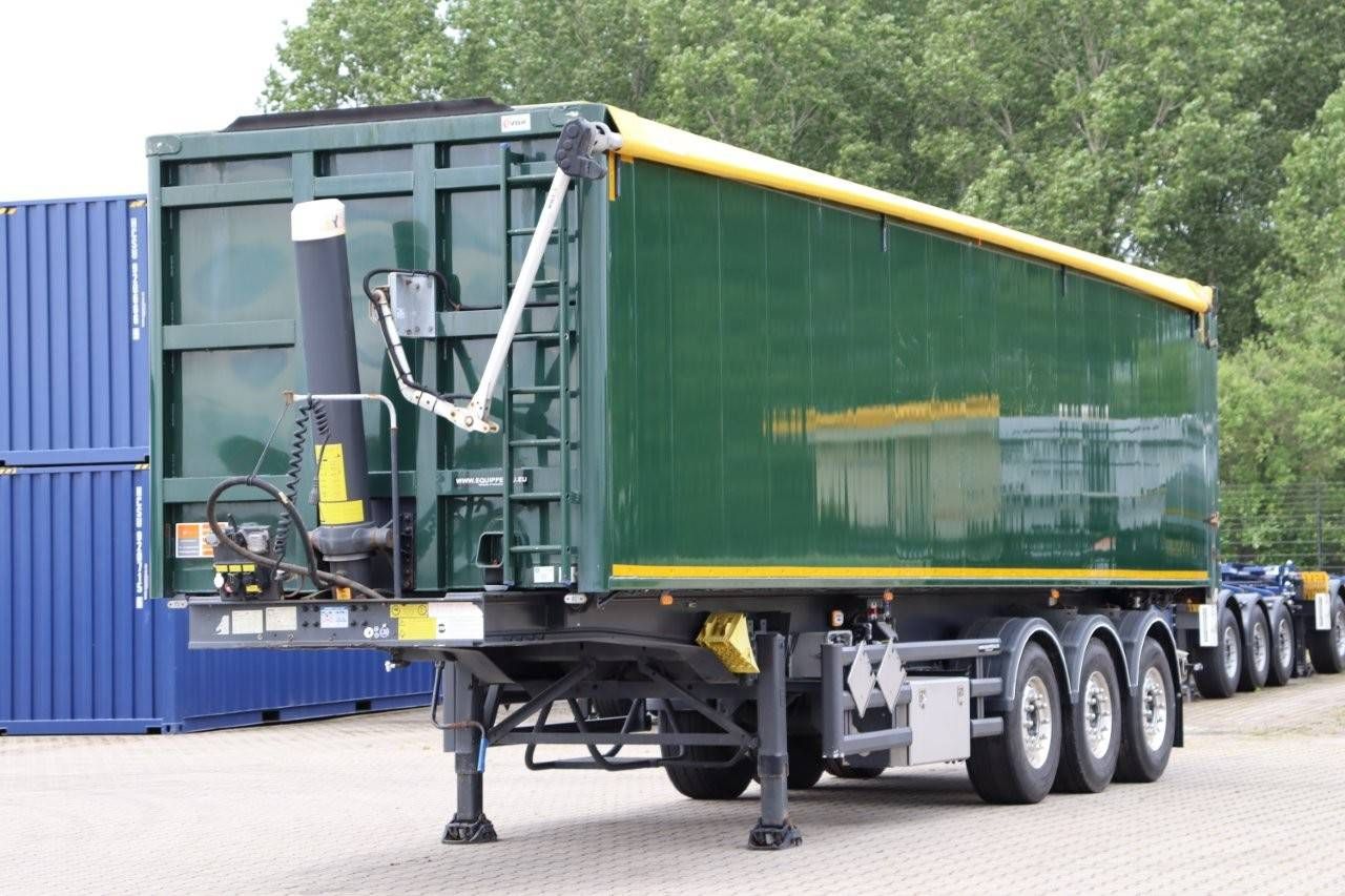 Stas S300CX tipper 56cbm disc brakes lift axle ALU/ALU el.VBK cover