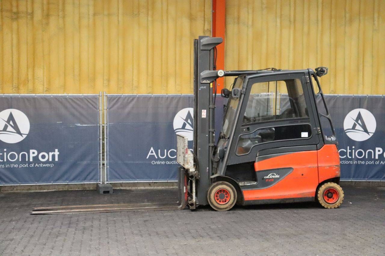Forklift Linde E25HL-01/600 Electric 2500kg 4.5m 2016