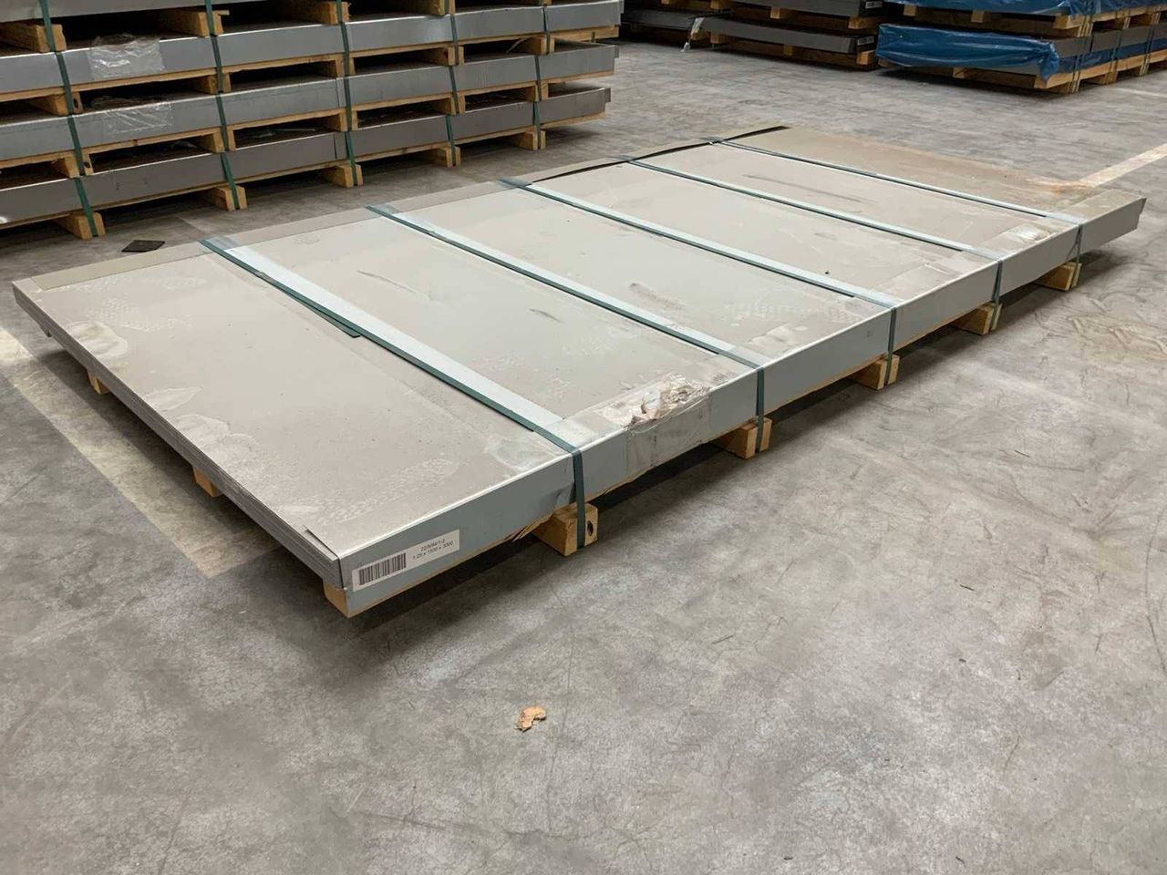 Steel sheet 2500x1250x1.00mm (90x)
