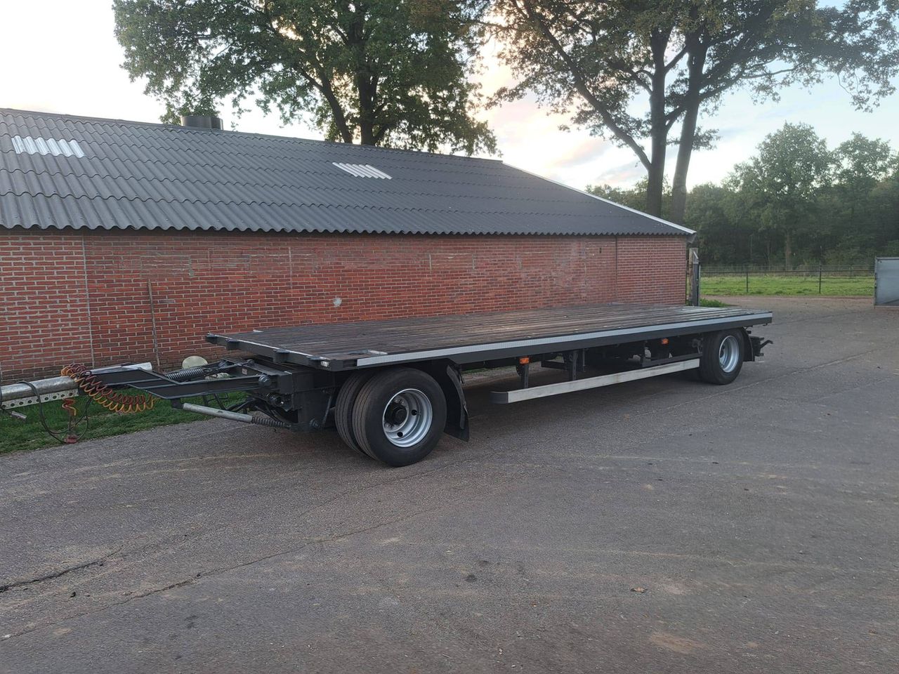 Fast Traffic Semi Low Loader Trailer Contar A 1010 LD 1996