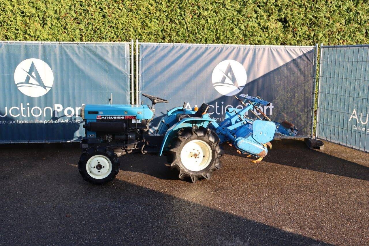 Mini tractor Mitsubishi D1450FD Diesel with cultivator