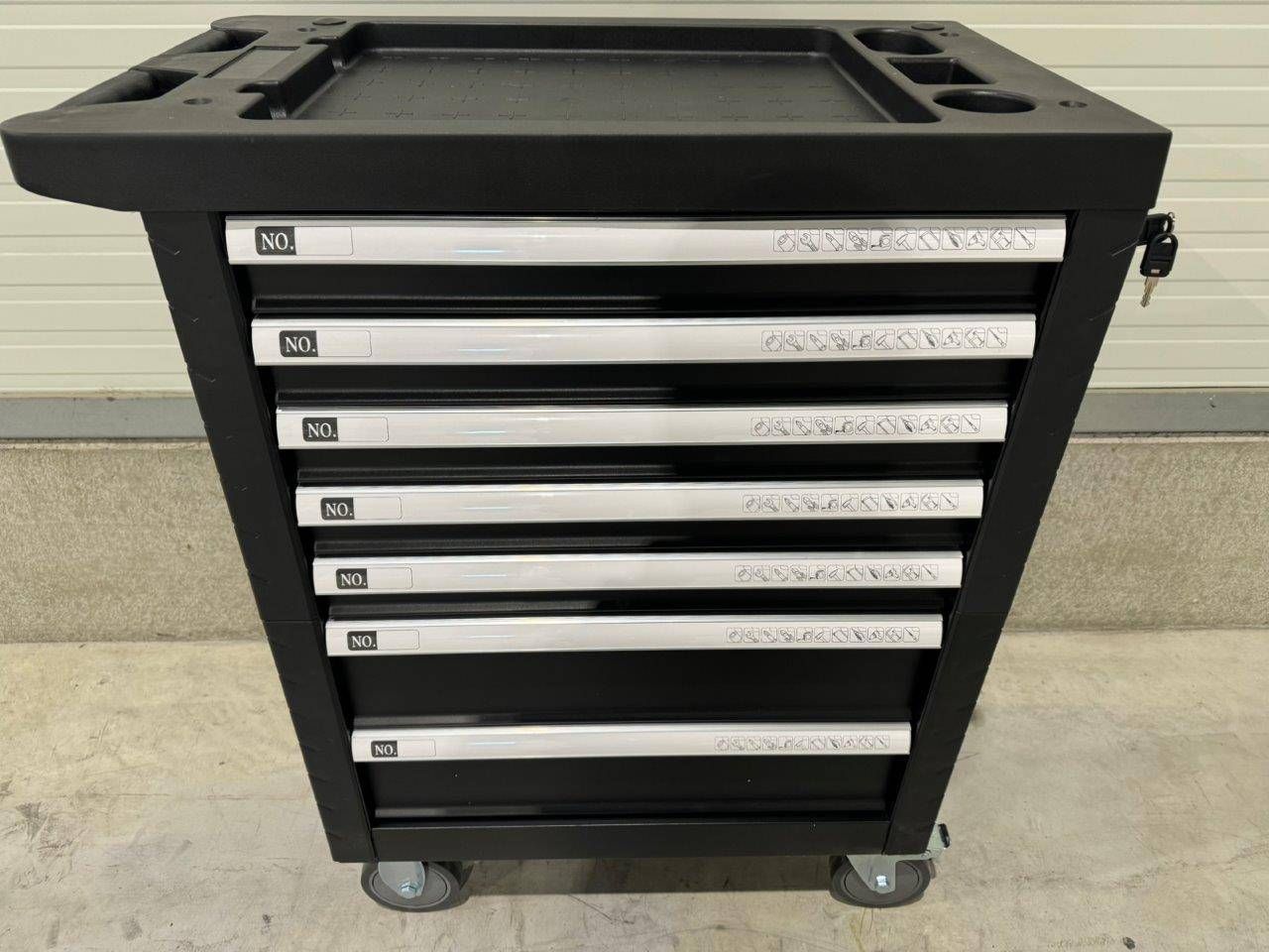 Tool trolley Stahlgruppe 7 drawers New