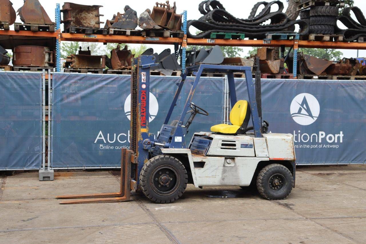 Forklift Komatsu FD30-7 LPG 3000kg 3.5m 1980