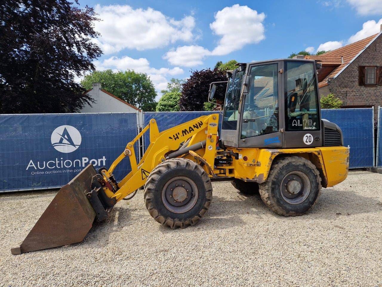 Wheel loader Ahlmann AL70e Diesel 50hp 2004