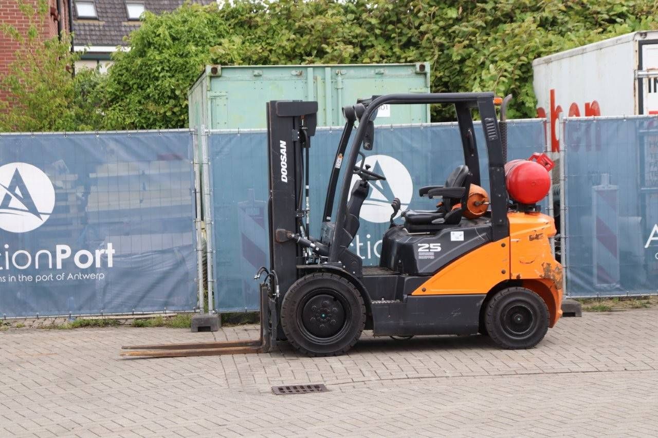 Doosan G25P-7 LPG Forklift 2500kg 4.73m 2019