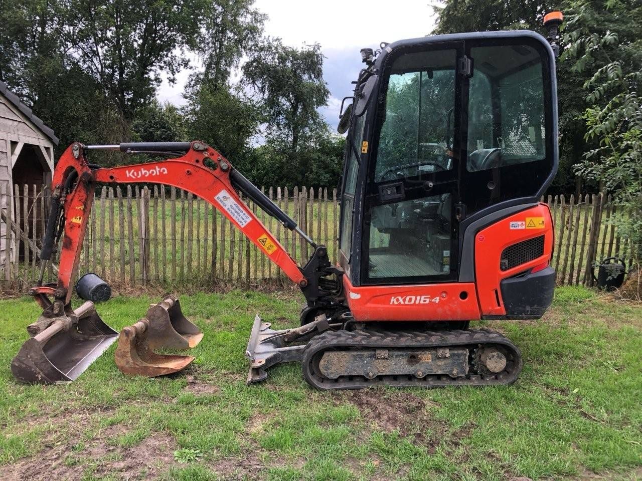 Mini excavator Kubota KX016-4 Diesel 9.6kW 2018