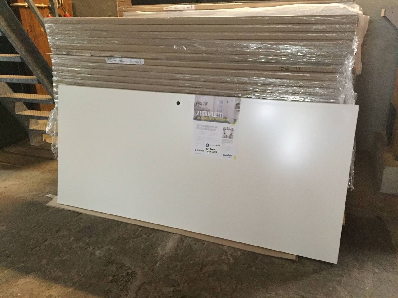 Rebated doors 2015x904x39mm 5 pieces New