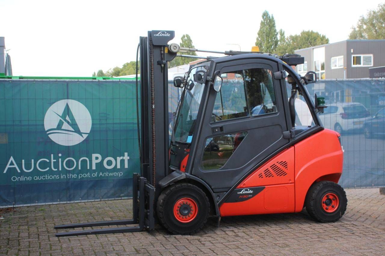 Heftruck Linde H30D-02 Diesel 3000kg 3.65m 2015