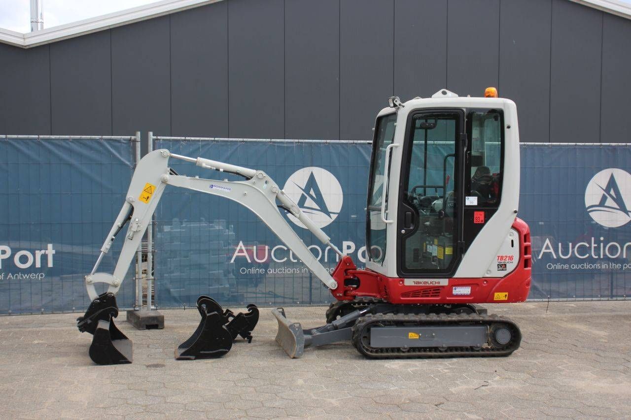 Mini excavator Takeuchi TB216 Diesel 11.5kW 2024
