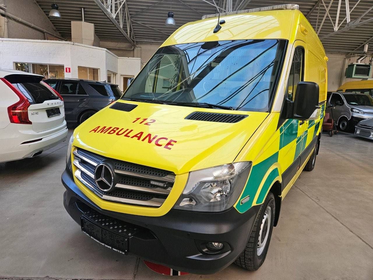 Ambulance car Mercedes-Benz Sprinter Diesel 163hp 2018