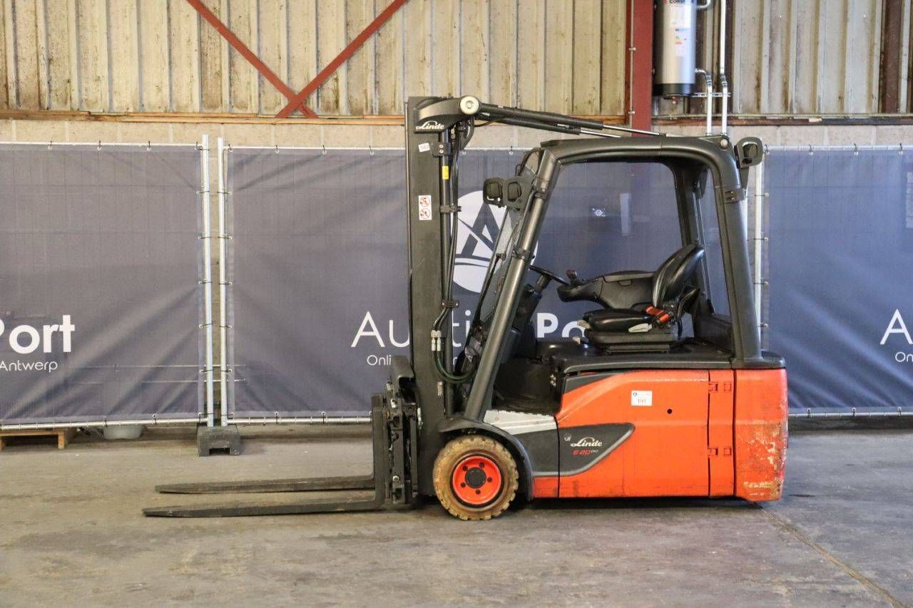 Forklift Linde E20L-02 Electric 2000kg 7m 2018