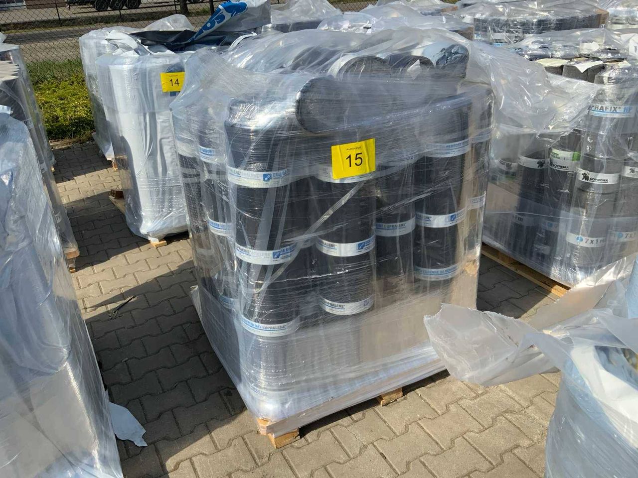 Pallet Roofing Felt New