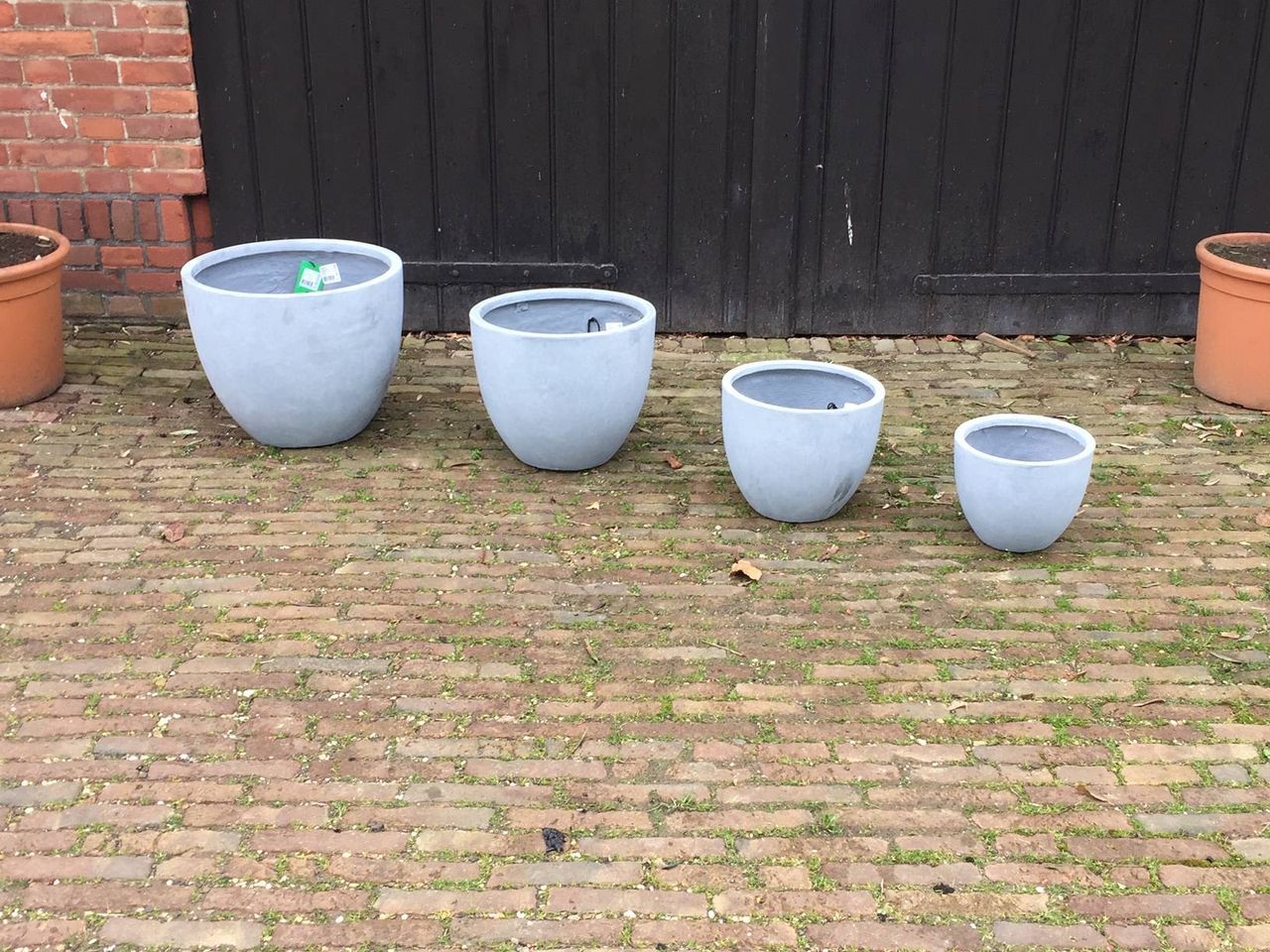 Flower pots 4 pieces New