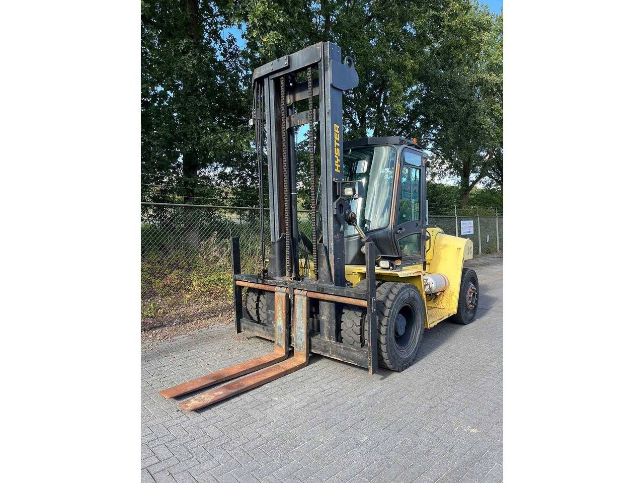Forklift Hyster H8.00XM-6 LPG 8600kg 3.75m 2007