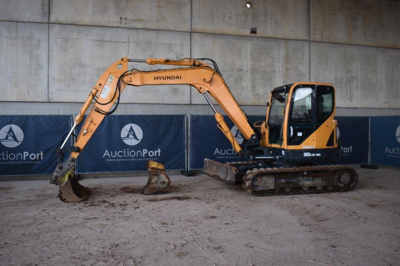 Crawler excavator Hyundai 80CR-9A Diesel