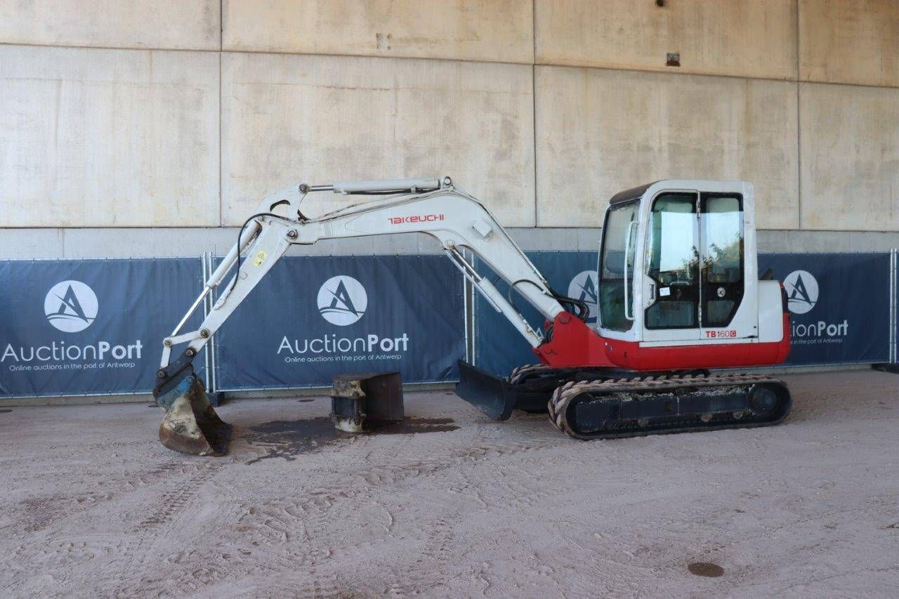 Crawler excavator Takeuchi TB160C Diesel 51hp 2011