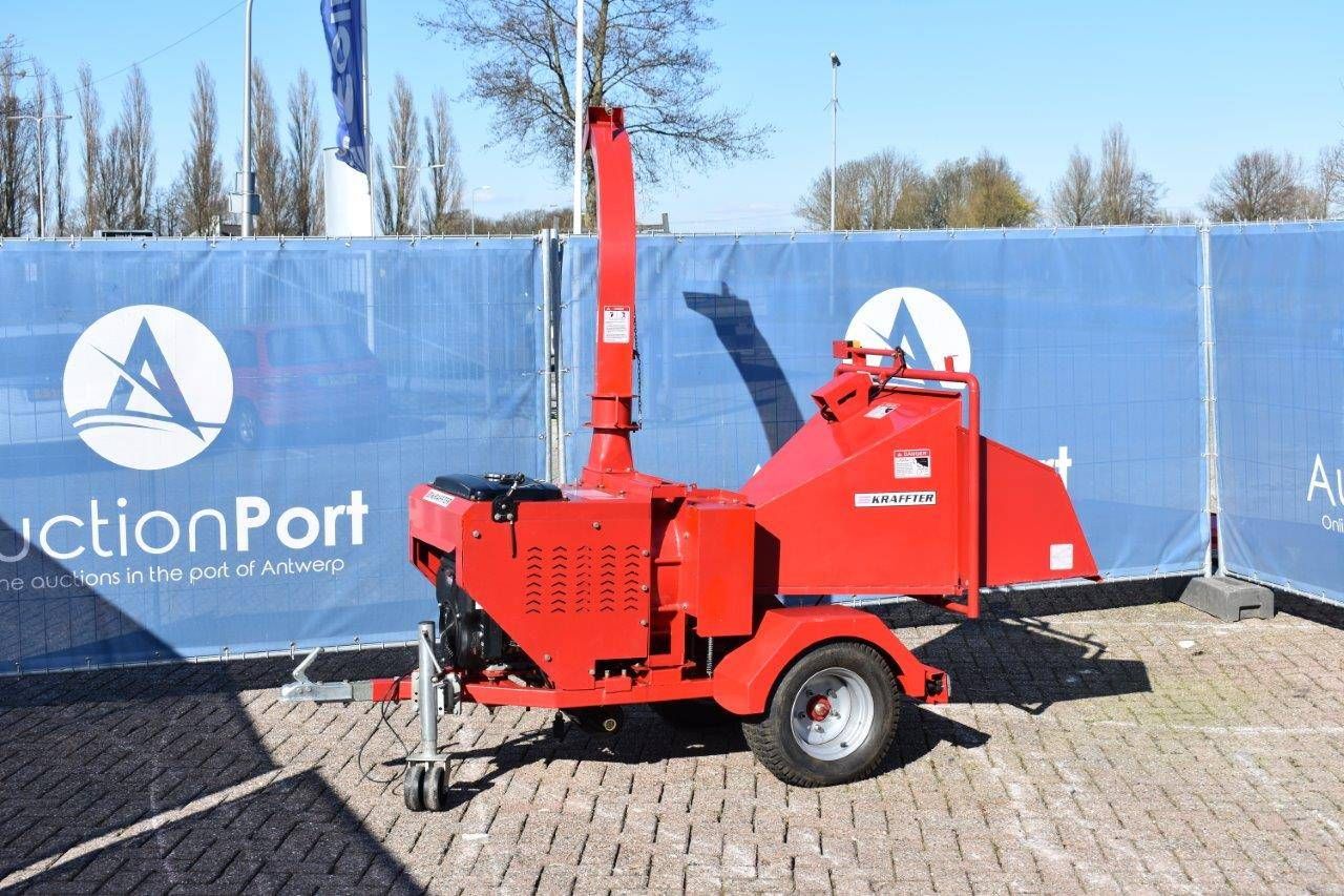 Trailed Branch Chipper Kraffter KDG5 Petrol
