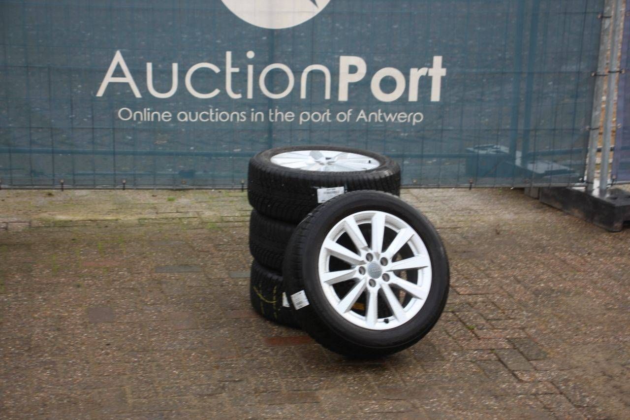 Tires Bridgestone 195/55R16 91V with rim Audi 4 pieces (Margin)