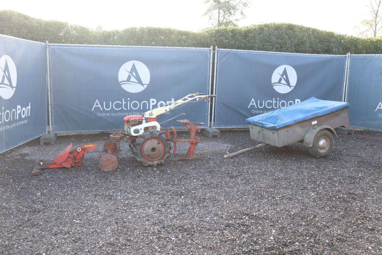 Saris Arba 500kg Anhänger mit Mametora Kultivator