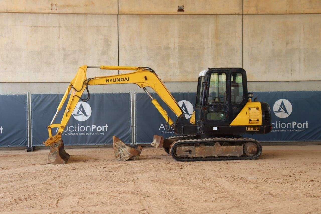 Crawler excavator Hyundai R55-7 Diesel 53hp 2008