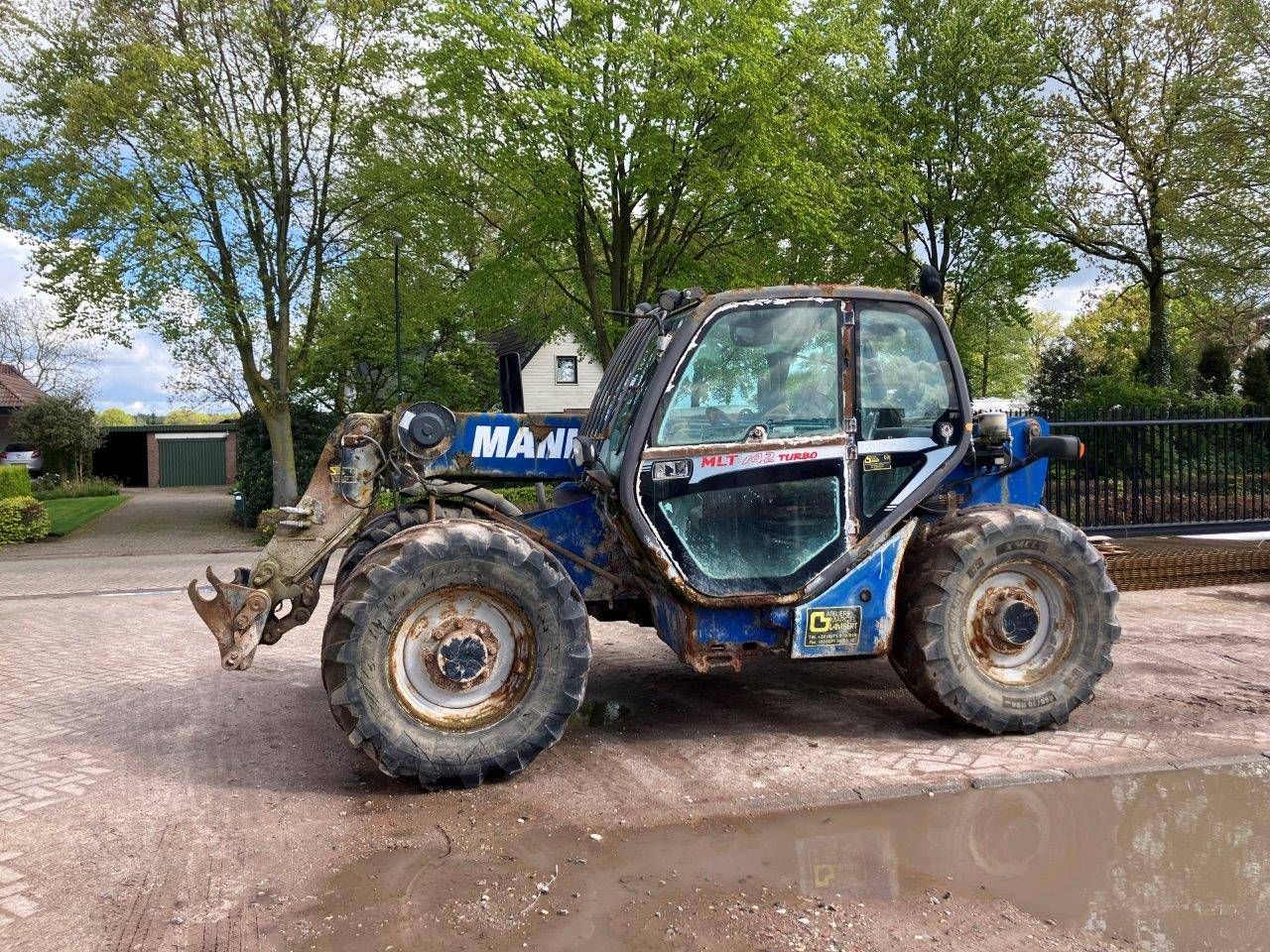 Telehandler Manitou MLT742 Diesel 101hp 4200kg 7m 2008