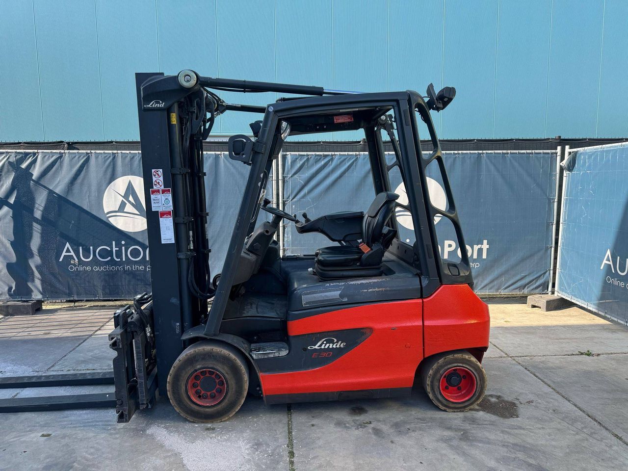 Forklift Linde E30-01 Electric 3000kg 2017