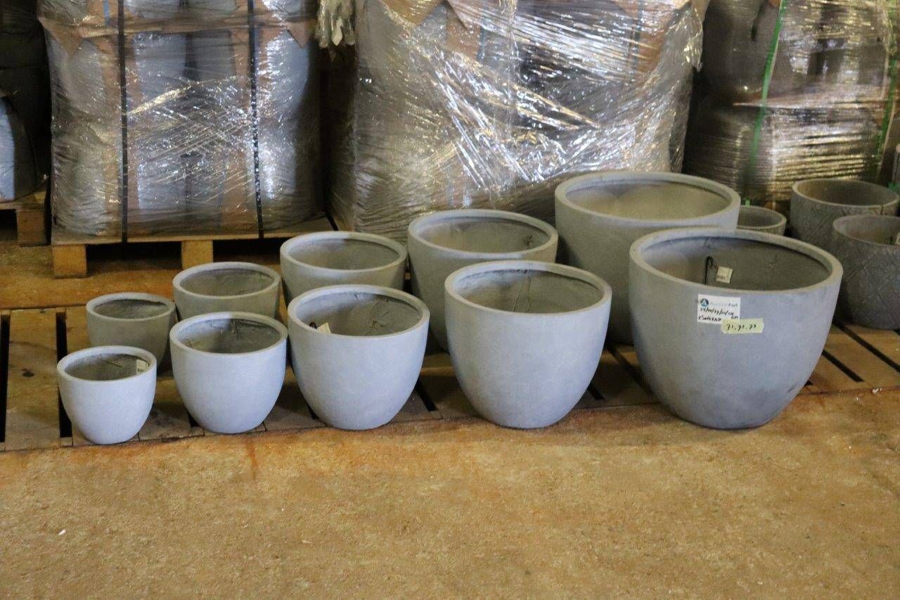 Flower pots 10 pieces New (Margin)