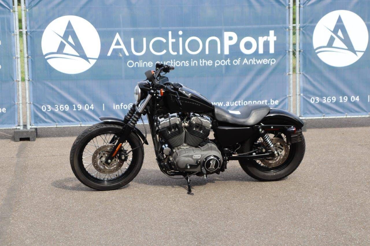 Motorcycle Harley-Davidson Sportster XL1200 Nightster Petrol 2012