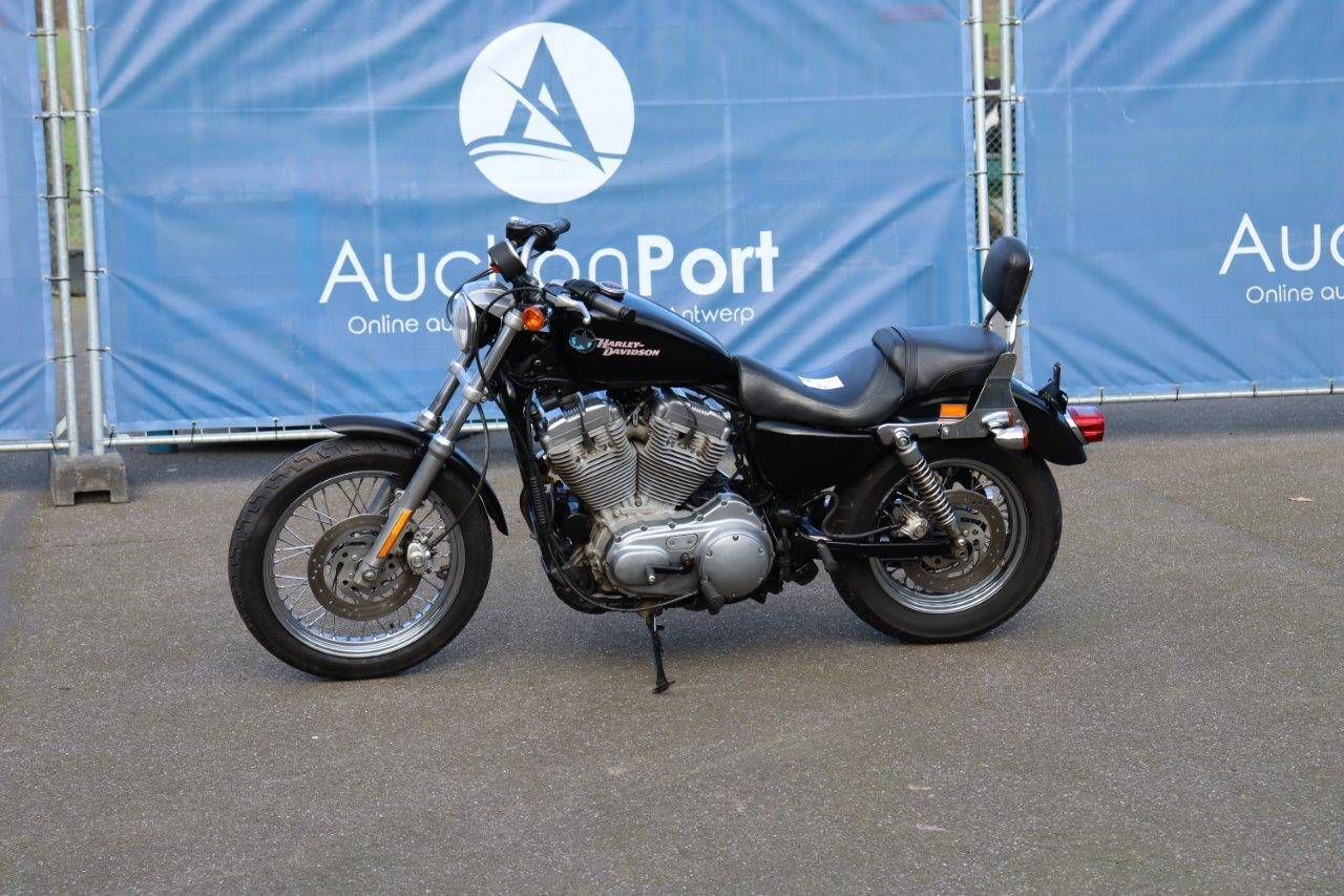 Motorcycle Harley Davidson Sportster 883 Petrol