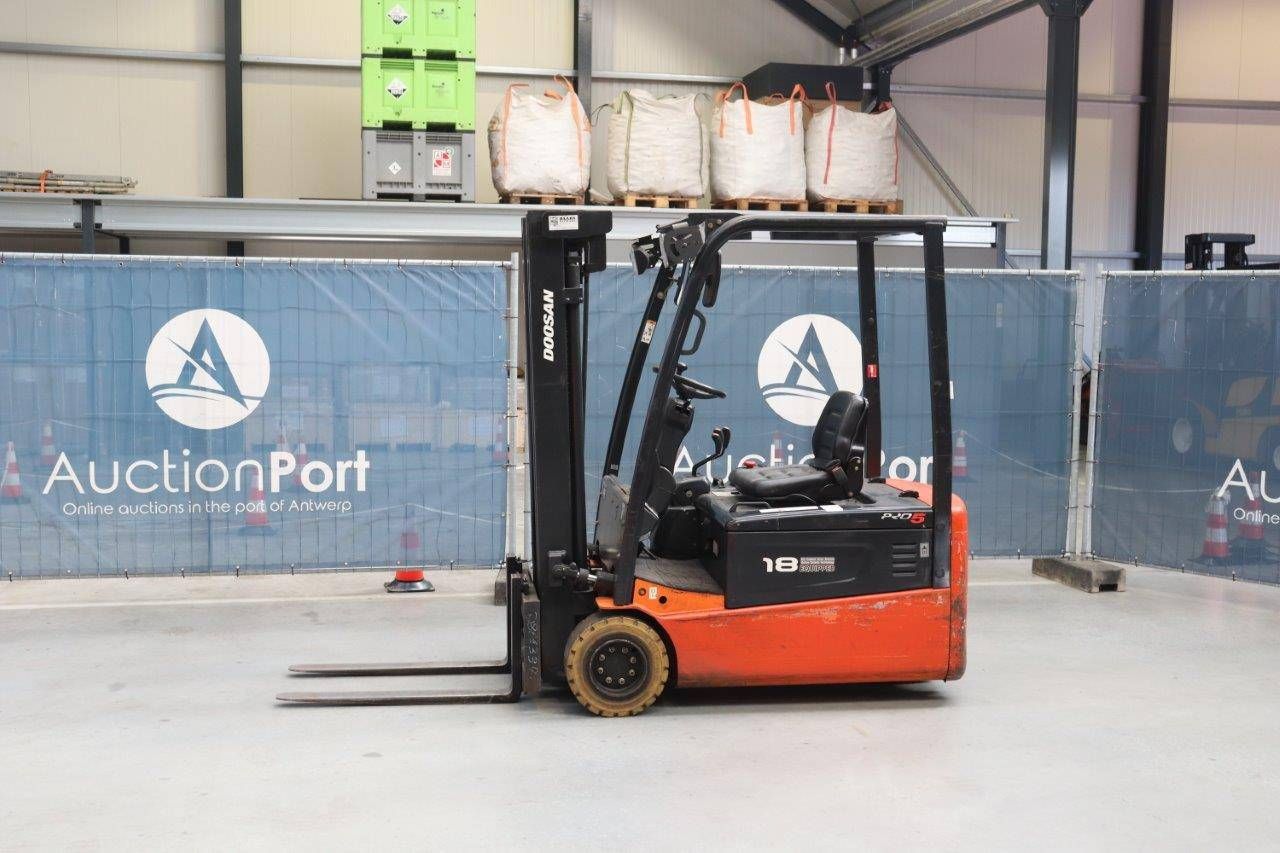 Forklift Doosan B18T-5 Electric 1750kg 4.75m 2009